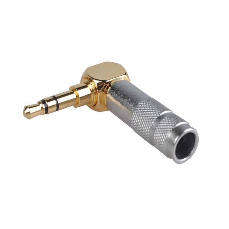 HTTX 3.5mm Audio Stereo Male Jack Soldering Repair Replacement Adapter for TRS Headphone Gold Plated - Image 2